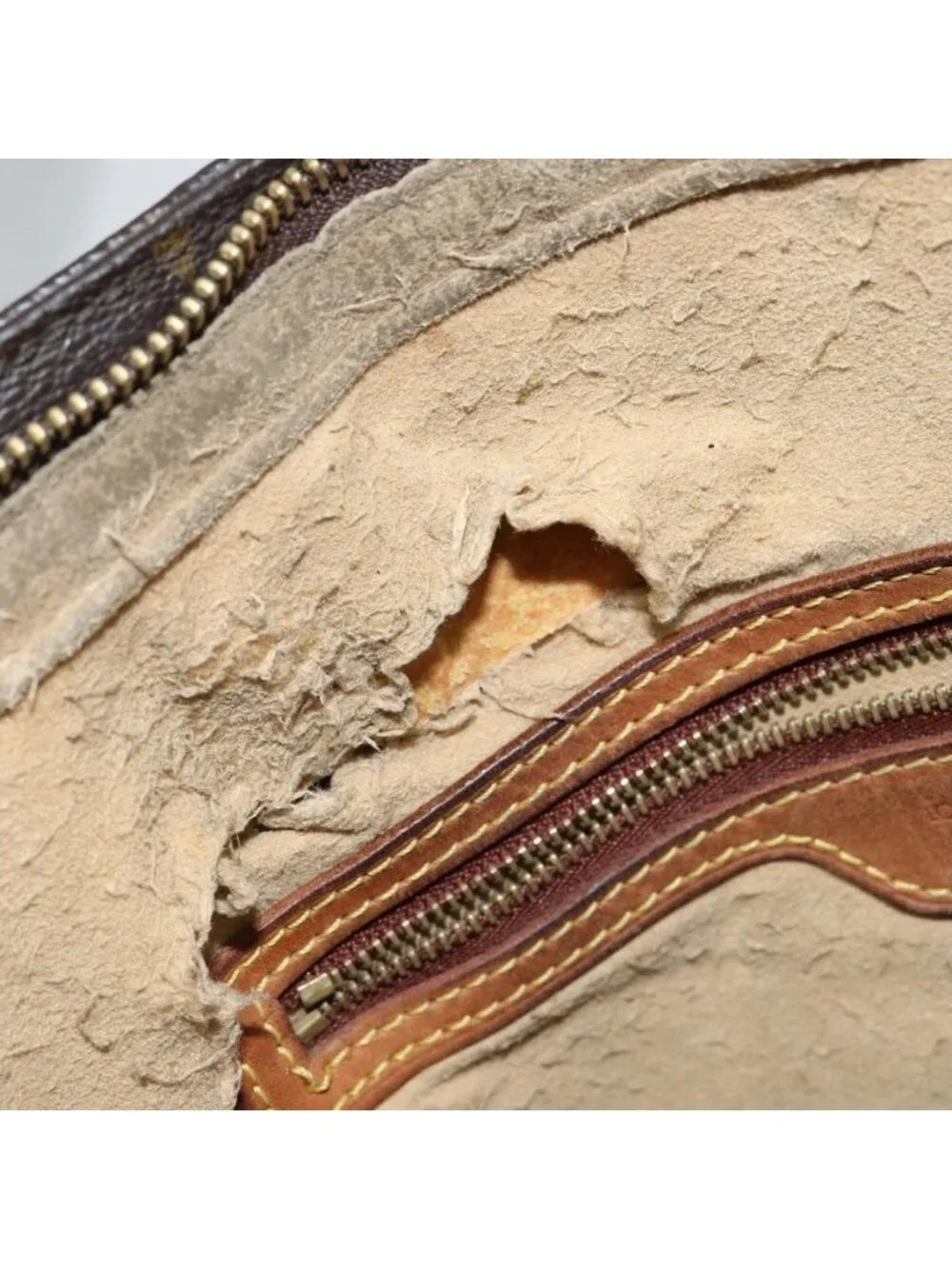 Authentic LOUIS VUITTON Monogram Looping GM Shoulder Bag M51145 LV - Picture 2 of 16